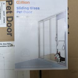 Eillion Sliding Glass Pet Door