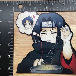 Itachi Anime Inspired 3 D Sticker