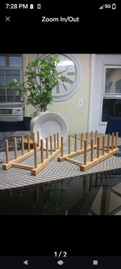 MOAMIUM set of 2 Bamboom dish rack