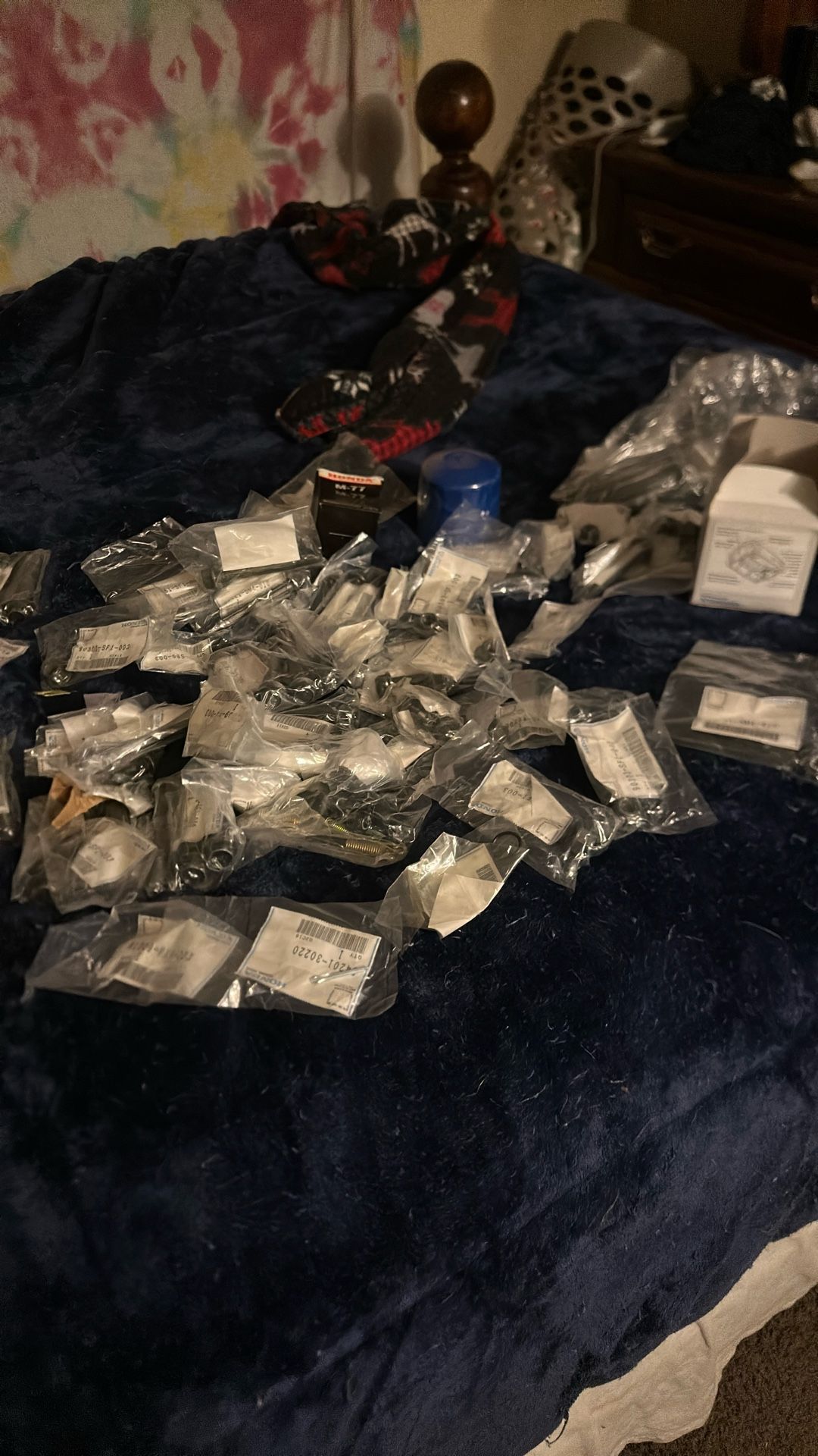 Lot Of Honda Screws And Bolts And O Rings