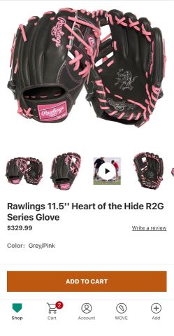 Heart of the Hide Baseball Glove