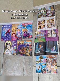 Kids Book Bundle - Disney Comics, Educational