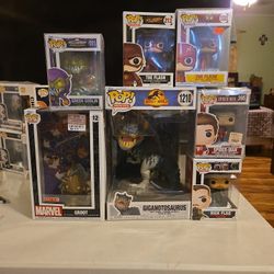 Marvel And Jurassic Park Funko Pop