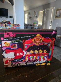 Electronic Arcade Duck Shooting Gallery – Reto Tabletop Game