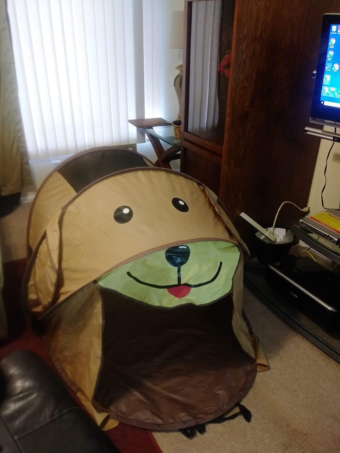 kids dog tent