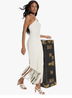 Women’s Asymmetrical Fringe Dress Size XS (South Austin)