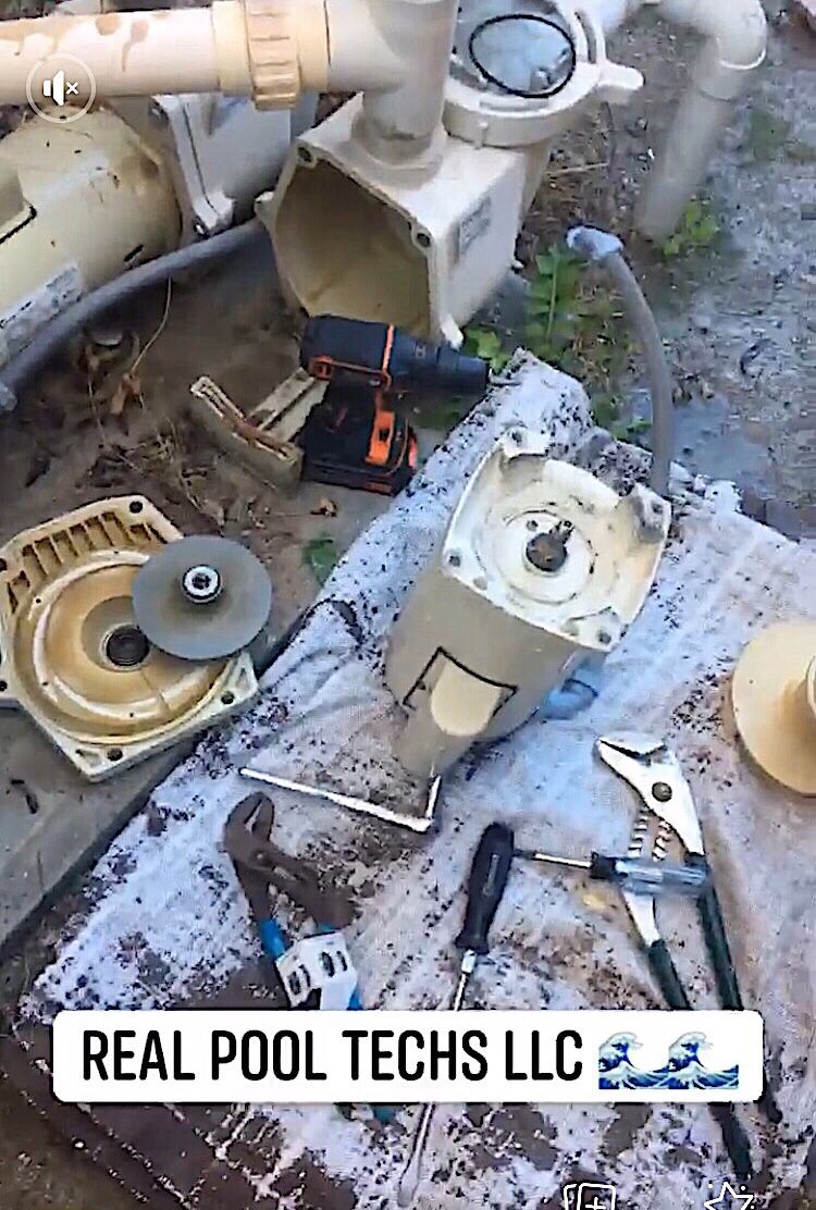 POOL MOTOR REPLACEMENT