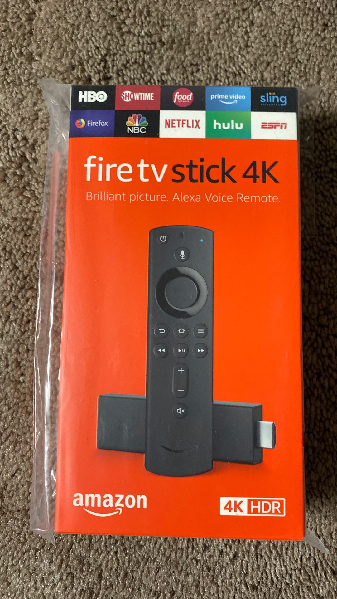 Amazon fire tv stick 4K HDR - Brand New