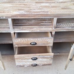 Entertainment Center Barnhouse Style Tv Cabinet 