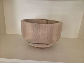 Wooden bowl