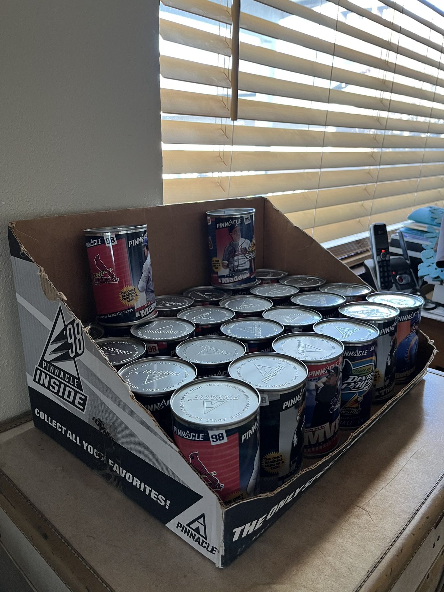 Baseball Cards In a Can.