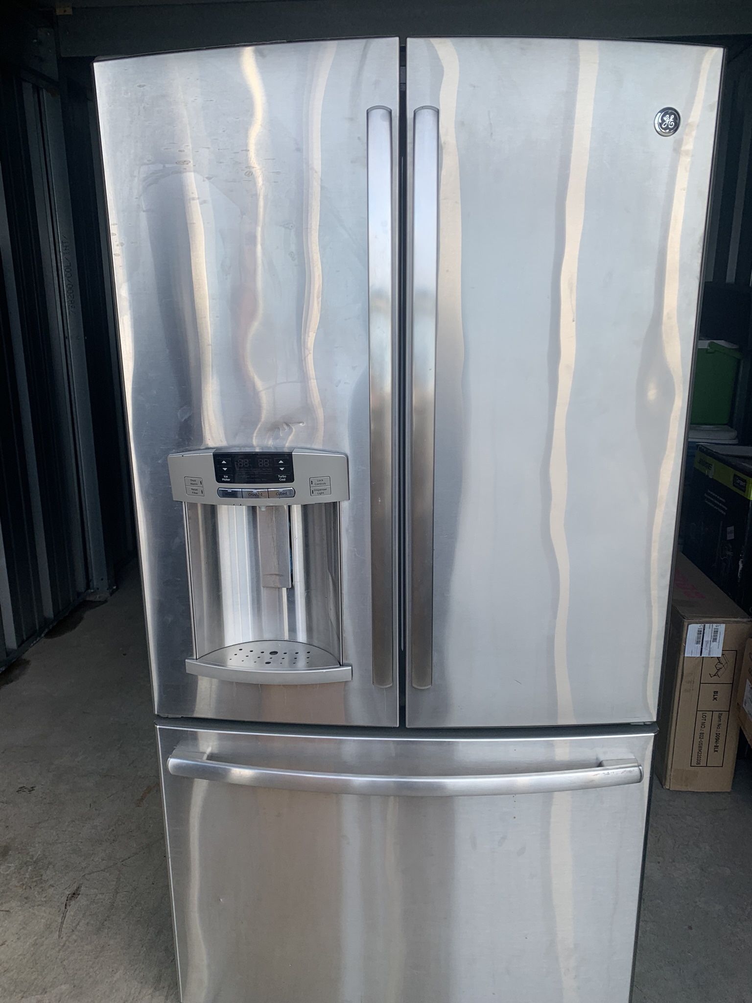 GE® ENERGY STAR® 22.1 Cu. Ft. Counter-Depth Fingerprint Resistant French-Door Refrigerator