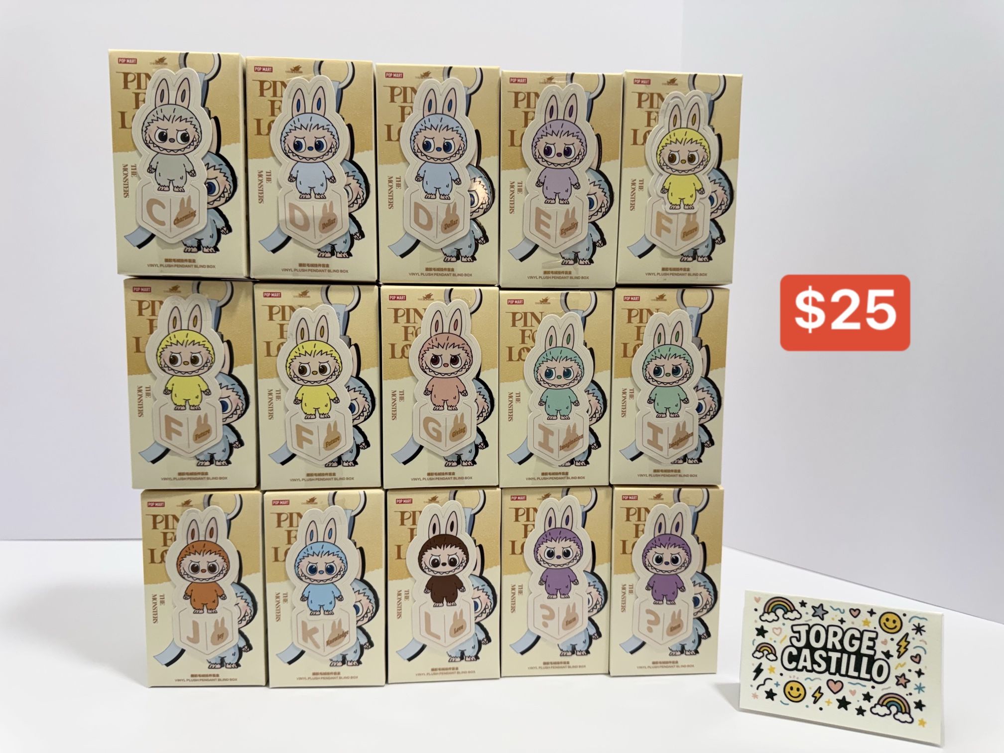 Labubu Pin For Love - $25