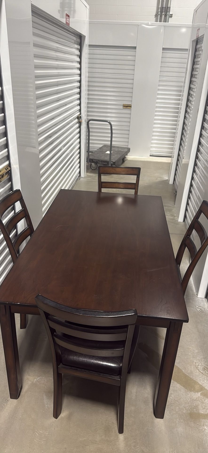 Table and 4 Chairs