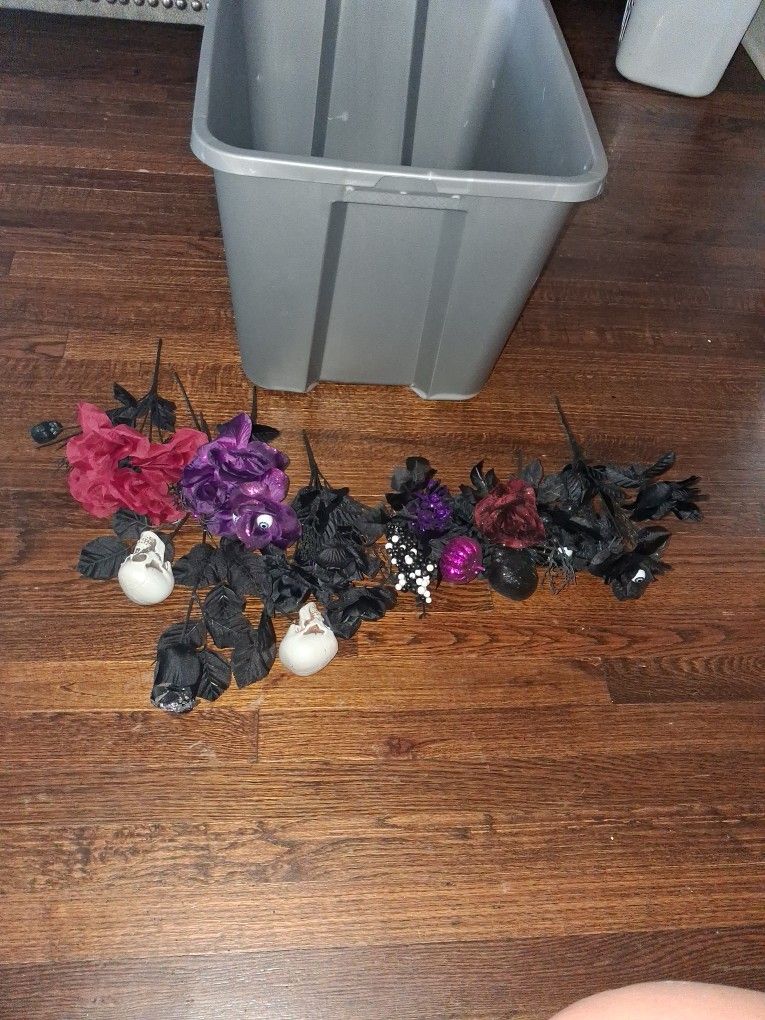 Halloween Flowers Packs Of 7