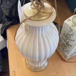 Vintage ceramic lamp