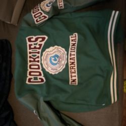 cookies varsity jacket size S