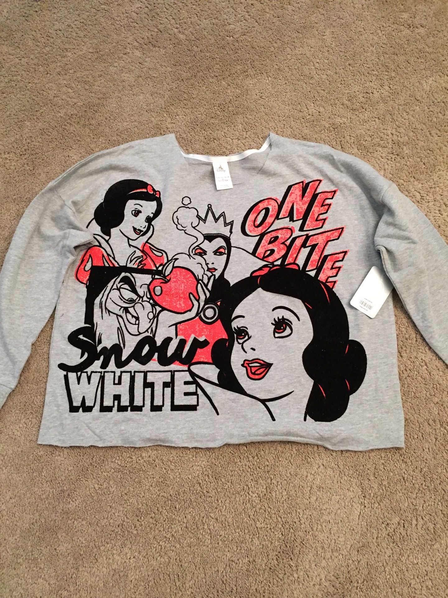 Disney oversized sweatshirt size large