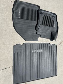 2019 Corolla Hatchback Mats