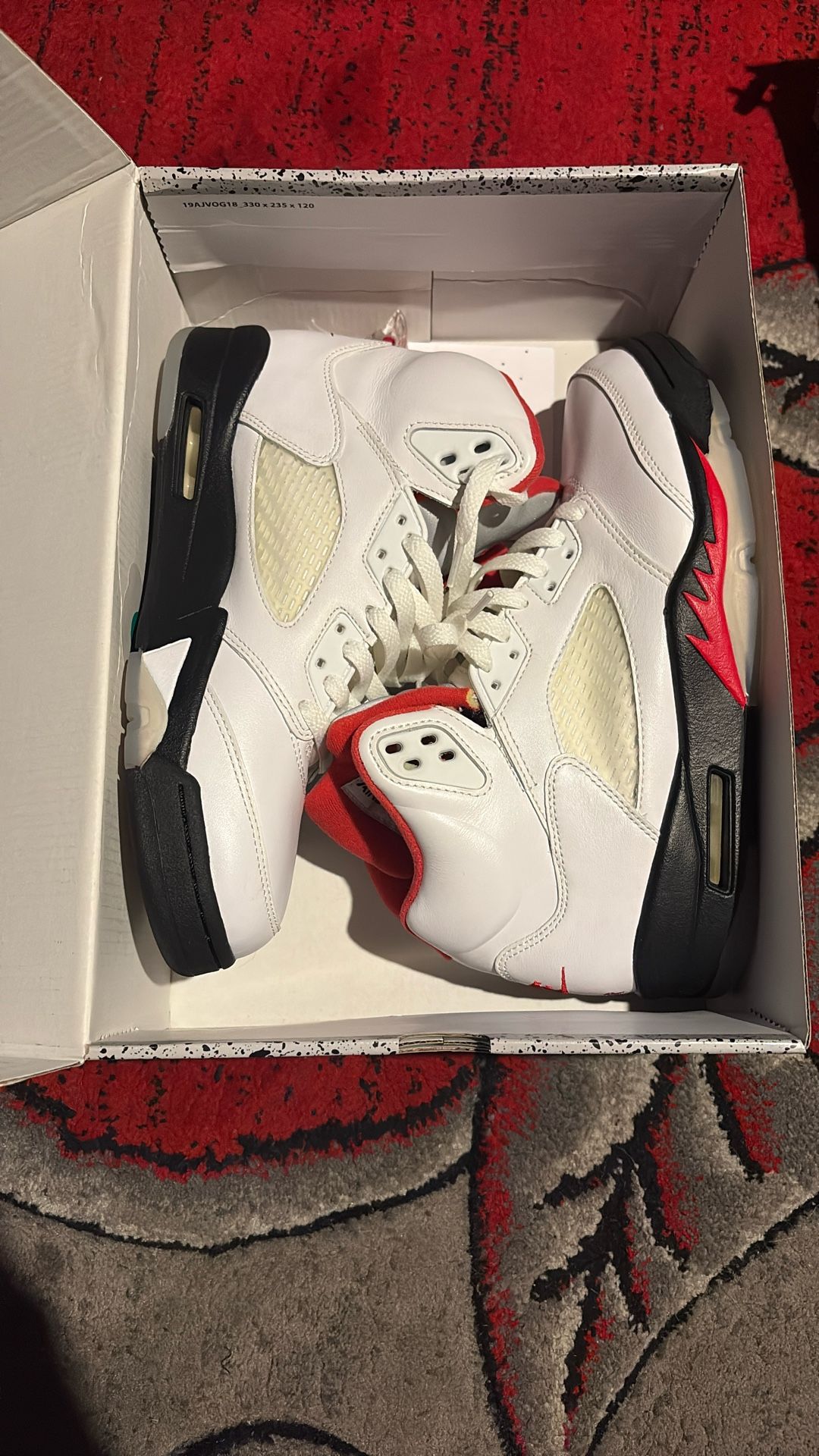 Jordan Fire Red 5 