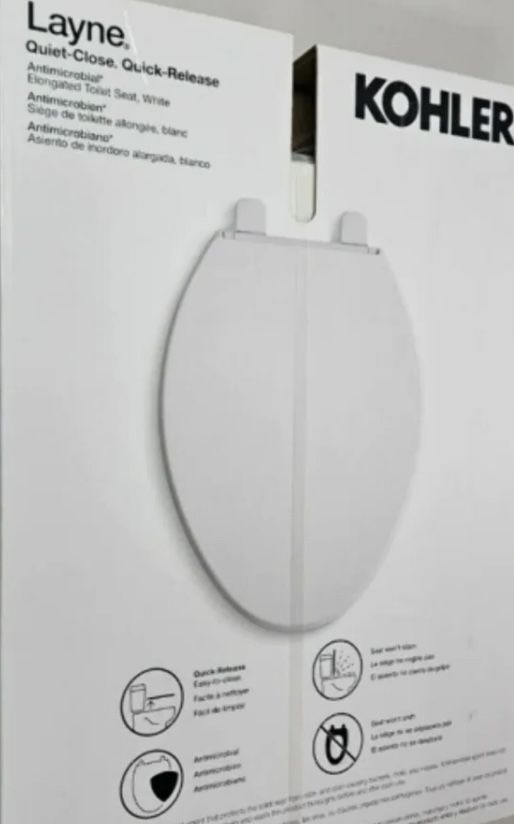 Kohler Layne Quiet Close Elongated Toilet Seat