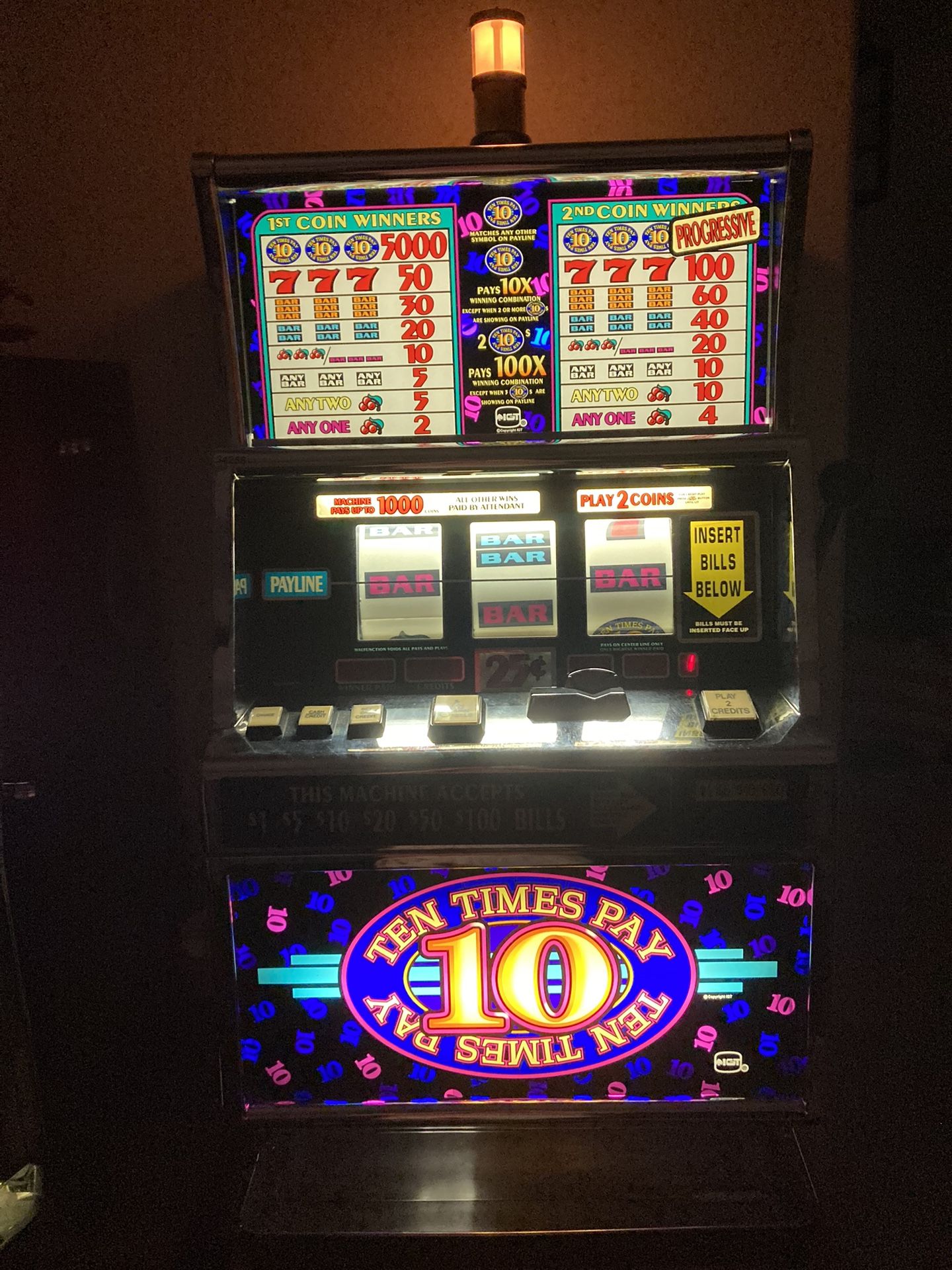10 Times Slot Machine for Sale in Bullhead City, AZ OfferUp