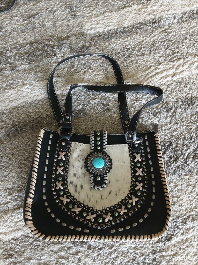 Cowhide Leather Purse