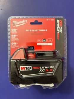 M18 18-Volt 5.0 Ah Lithium-Ion XC Extended Capacity Battery Pack