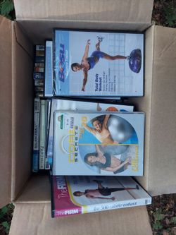 Workout Fitness DVD Lot - 41 count