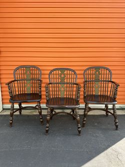 John Hall Vintage Solid  Wood Dining or Accent Chairs 