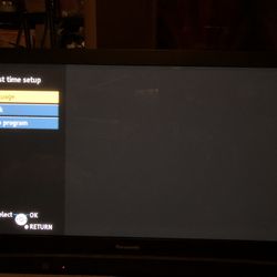 42 Inch Panasonic TV With Matching Wall Bracket 