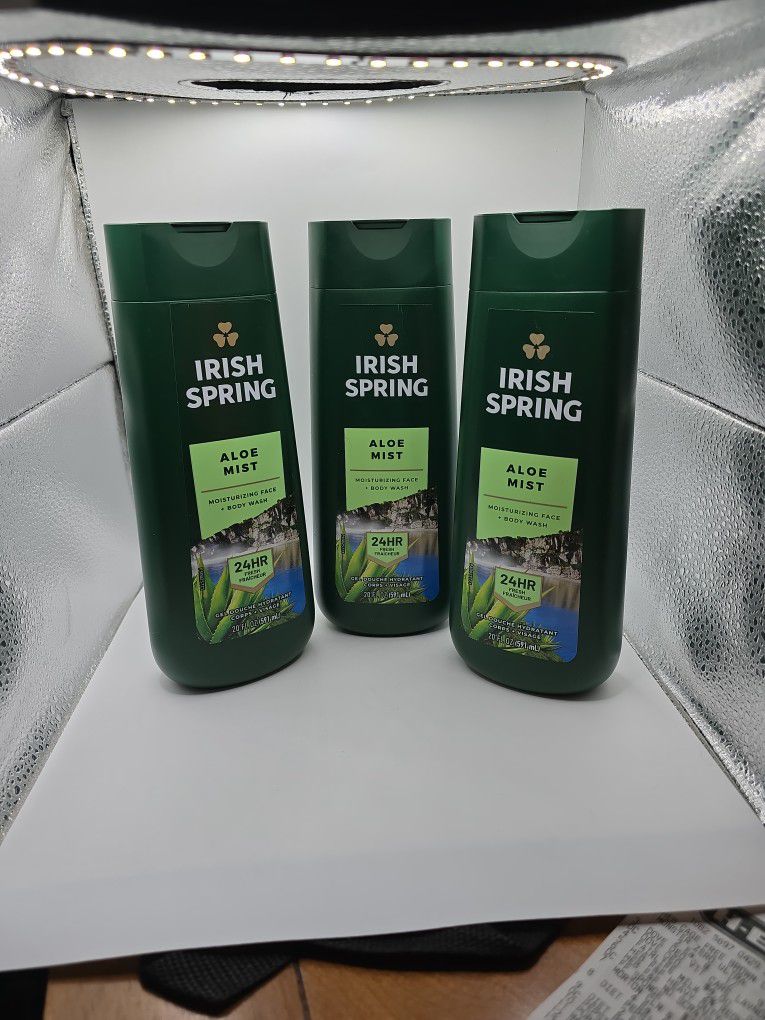 Half Off Retail - 3 Bottles Of Irish Spring Body Wash