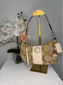 Coach Signature Canvas Hobo Bag