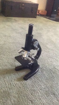 Vintage Ernst  Leitz Wetzlar microscope