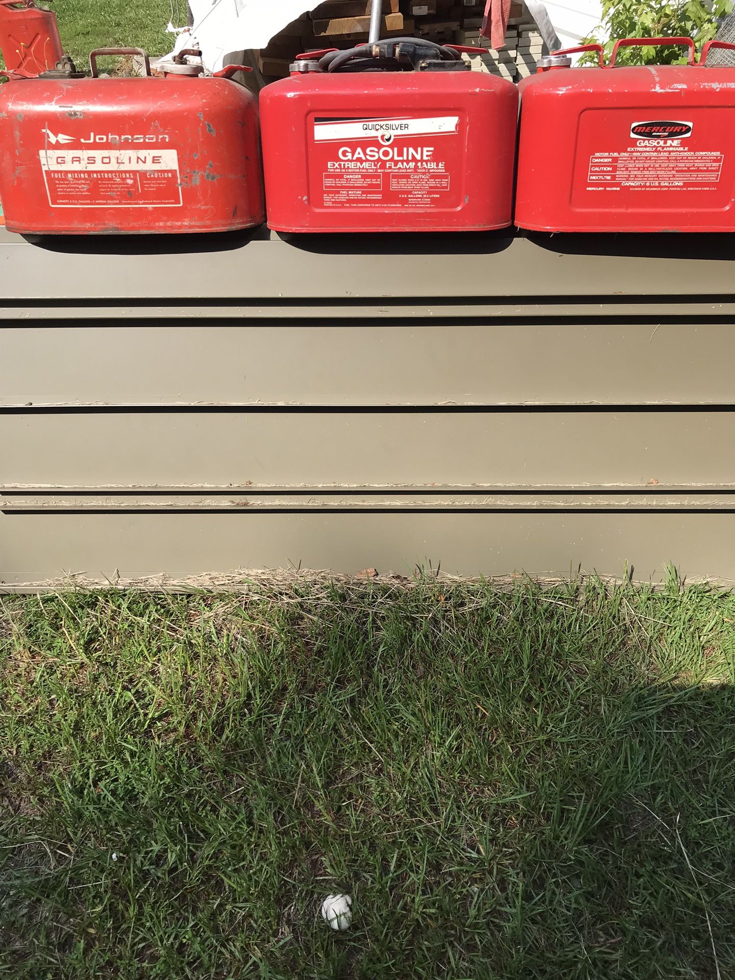 Boat 5 Gal Tanks