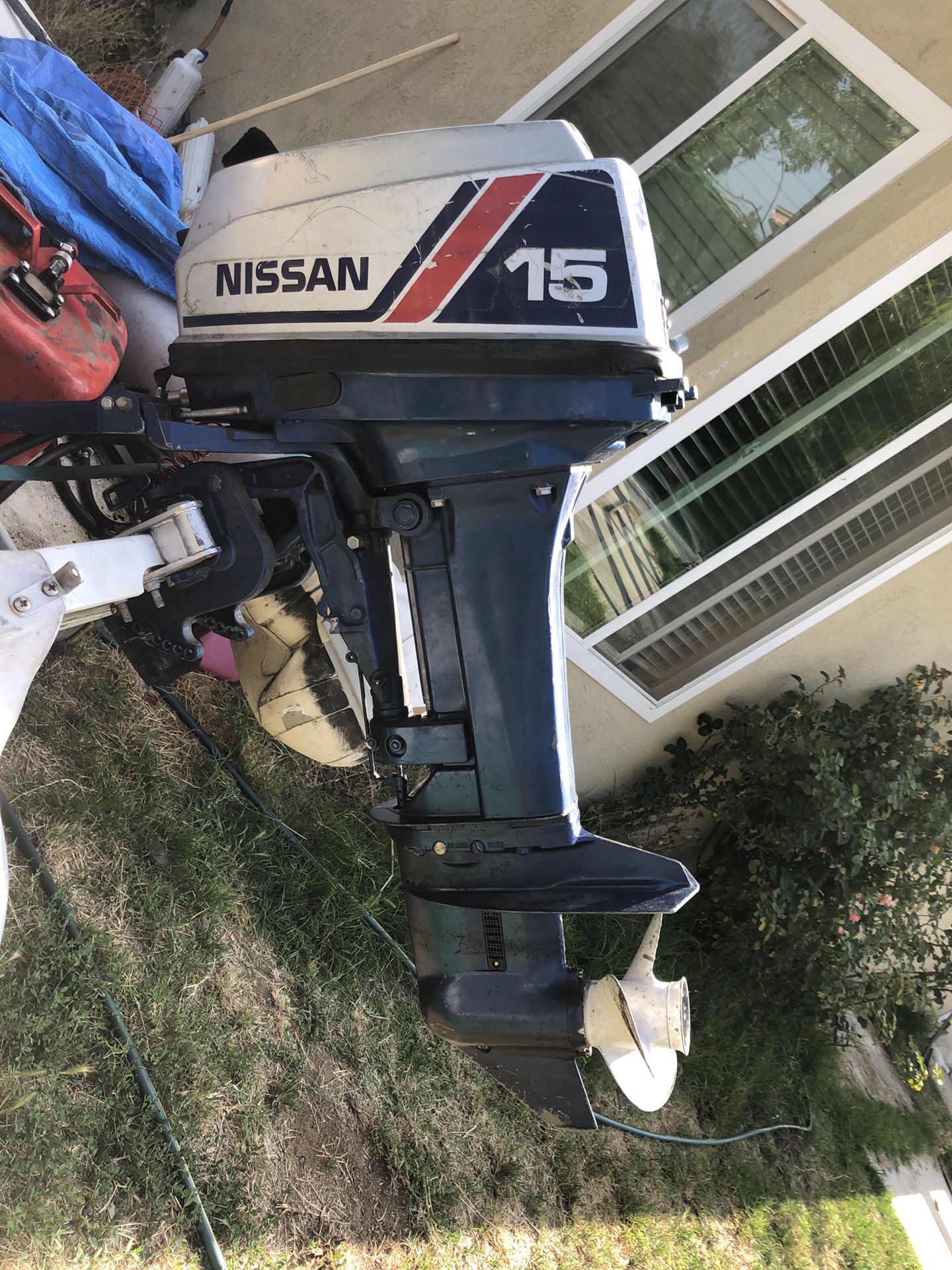 Nissan 15 hp outboard