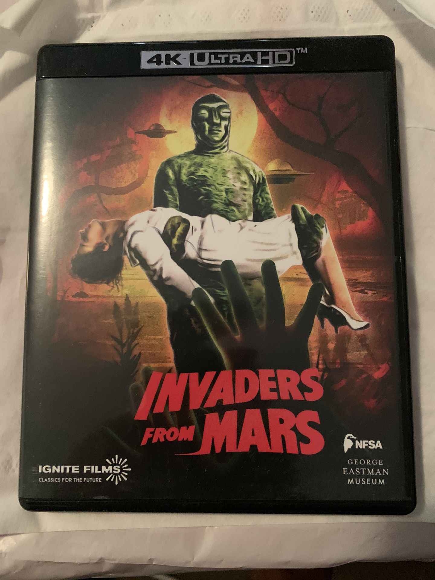 4k blu ray invaders from mars bluray 