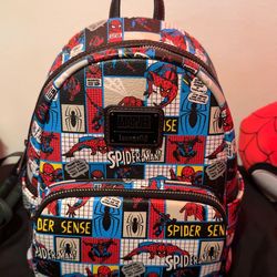 Spider-Man loungefly backpack