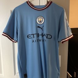 Manchester City 22/23 Home Jersey - De Bruyne 17