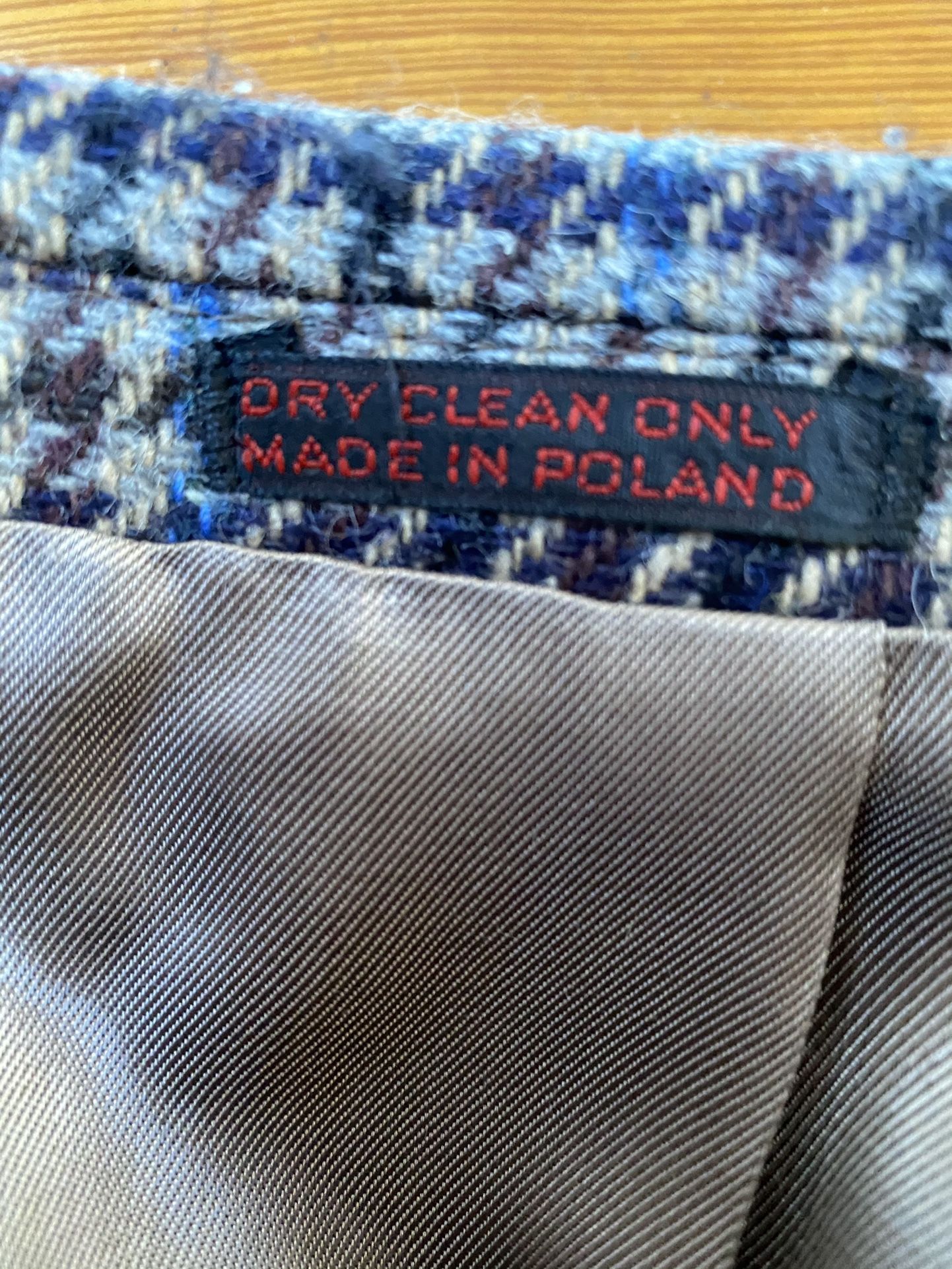 Marc Jeffries tweed jacket Size42 R. Excellent condition.