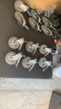 5”& 4” swivel & locking Casters