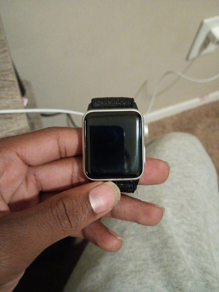 iPhone Watch And Air pods both Together