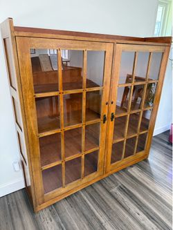 Mission Style 2door cabinet