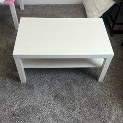 White Coffee Table 