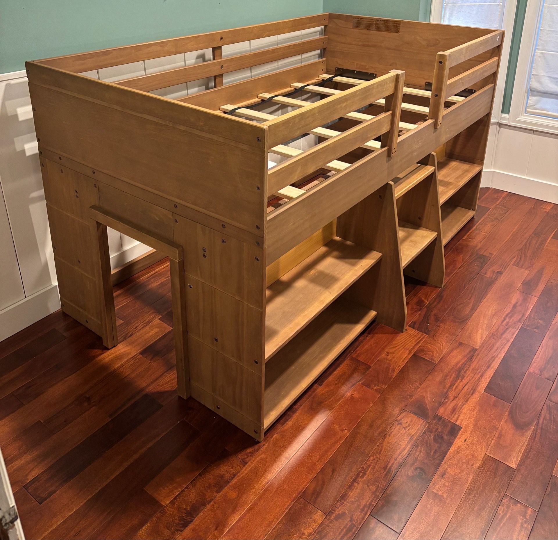 Twin bed - lofted
