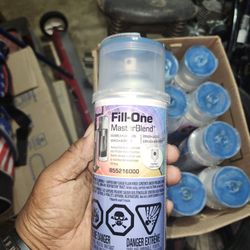 Fill one spray paint 