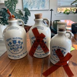 Vintage Whiskey Stone Crock Jug