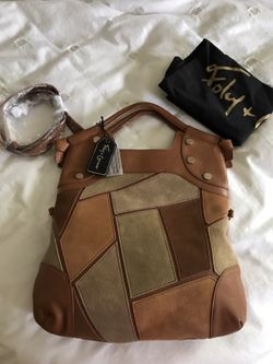 Brand NEW Foley + Corinna patchwork tote (retail $348)