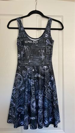 BlackMilk clothing occult skater dress