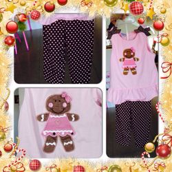 Holiday set for toddler girl size 2